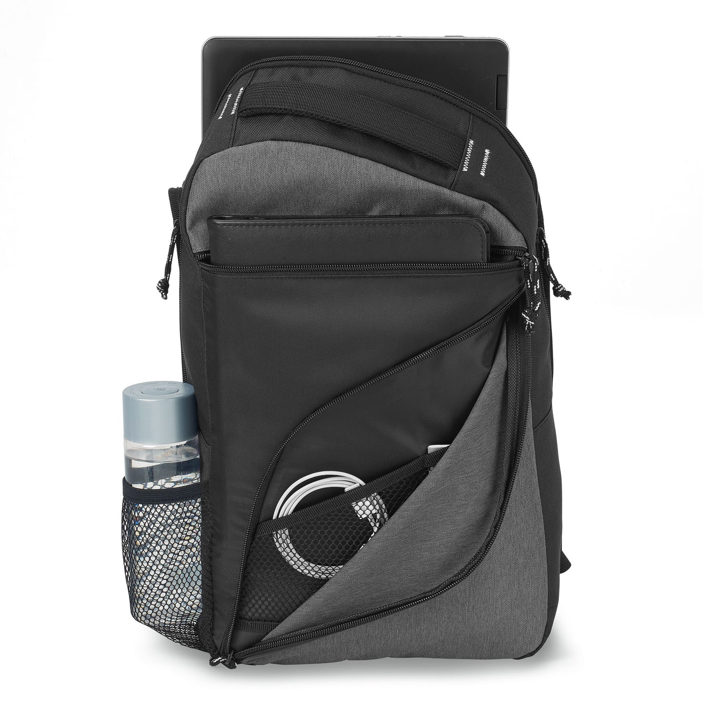 Black-Heather Grey McKinley Laptop Sling Bag