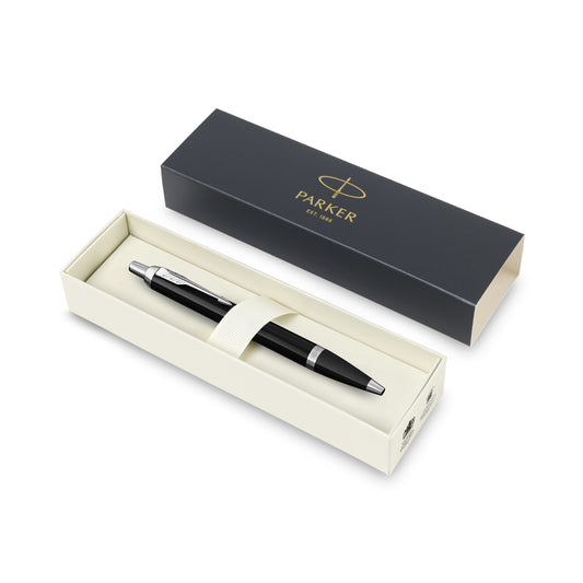 Black - Silver Trim Parker IM Ballpoint