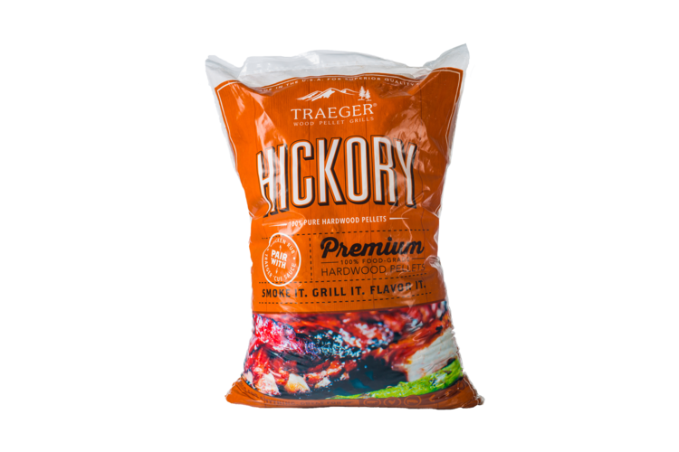 Traeger Hickory BBQ Hardwood Pellets