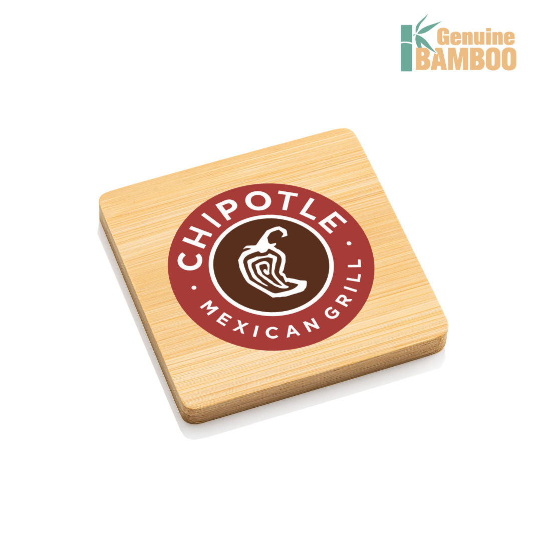 Burke Bamboo VividPrint™ Coaster Set - Square