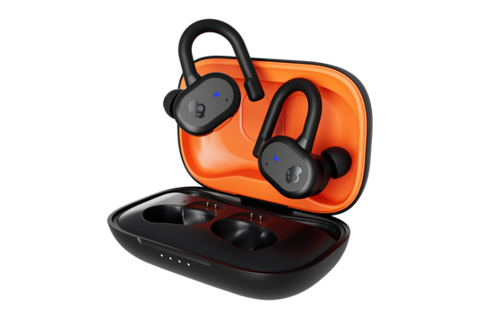 Skullcandy Push Active True Wireless Earbuds - True Black/Orange