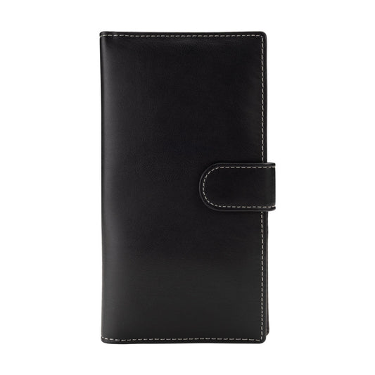 Sarnen Cactus Leather Long Wallet w/Coin Pocket