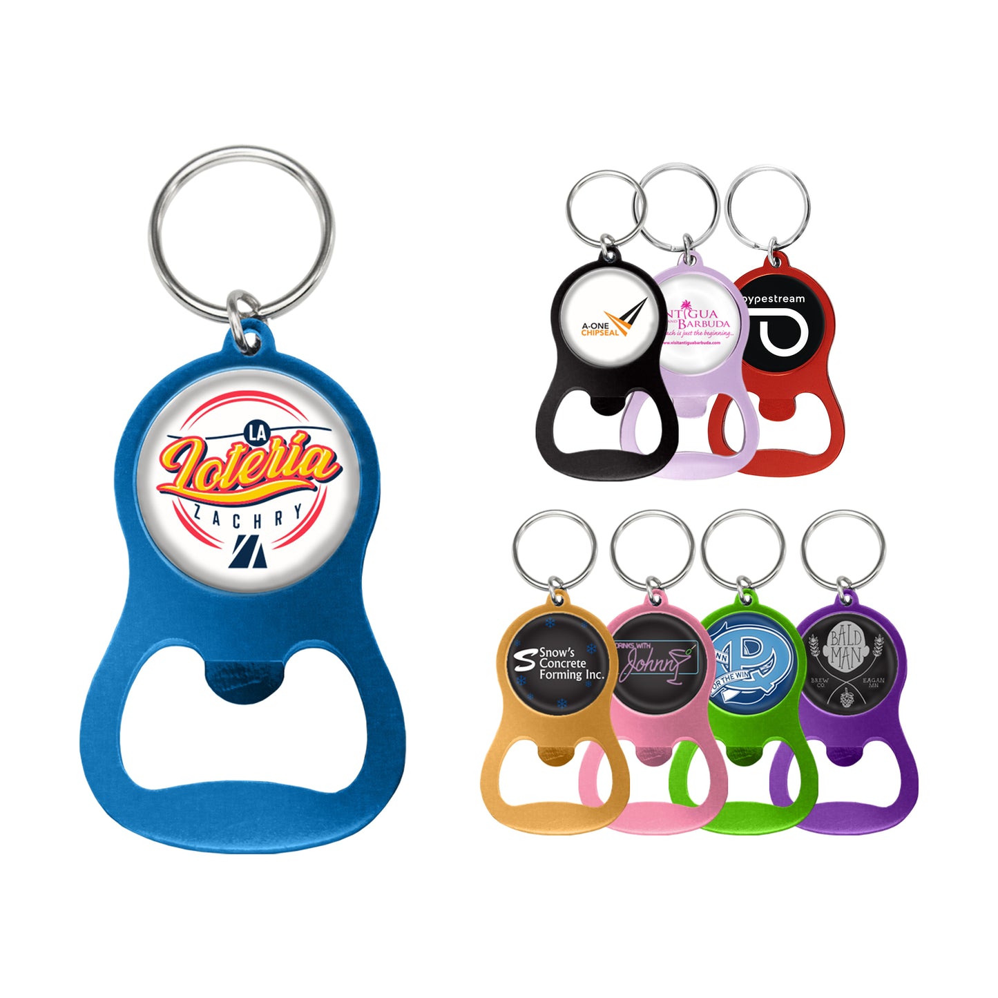 Colorful Aluminum Bottle Openers