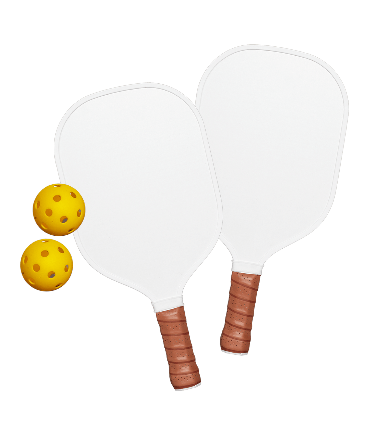 Smasher Pickleball Set White