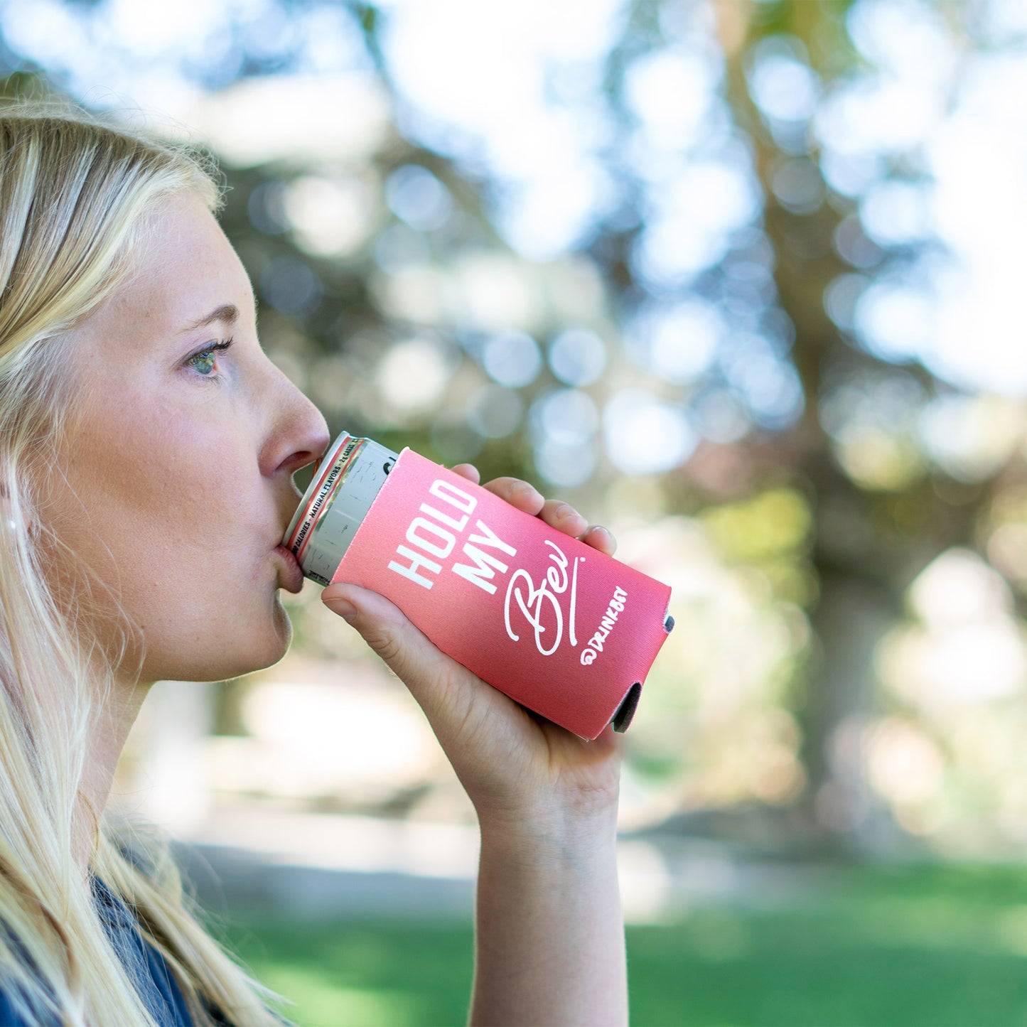 12 Oz. Slim Seltzer can cooler