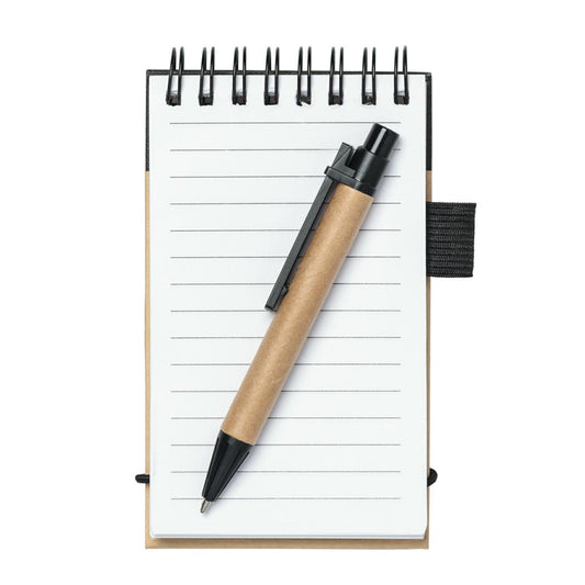 Recycled Flip-up Notepad/Pen
