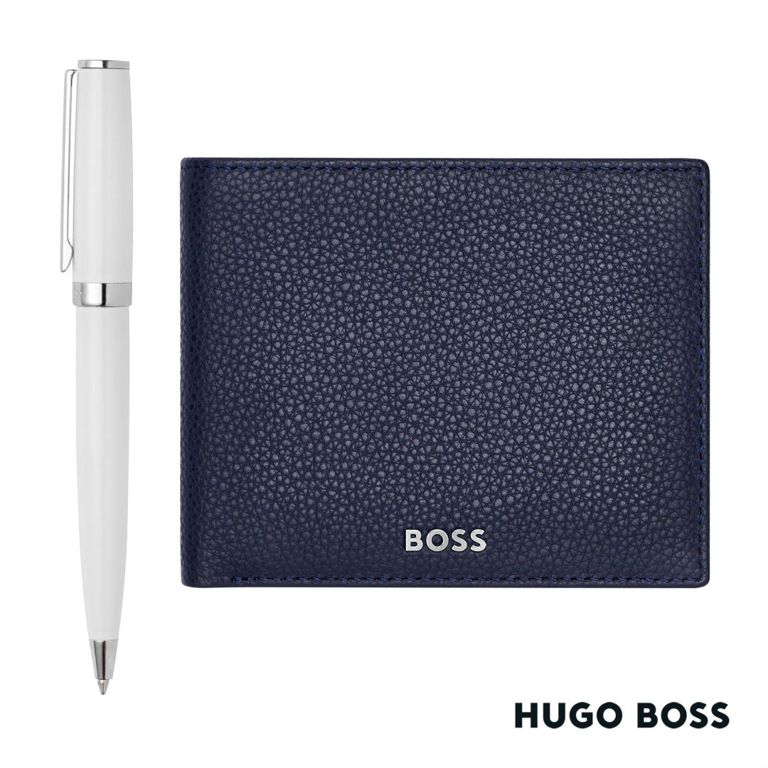 Hugo Boss® Ballpoint Pen & Wallet Set
