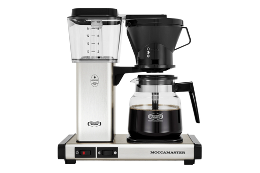 Moccamaster KB Coffee Maker - Brushed Silver