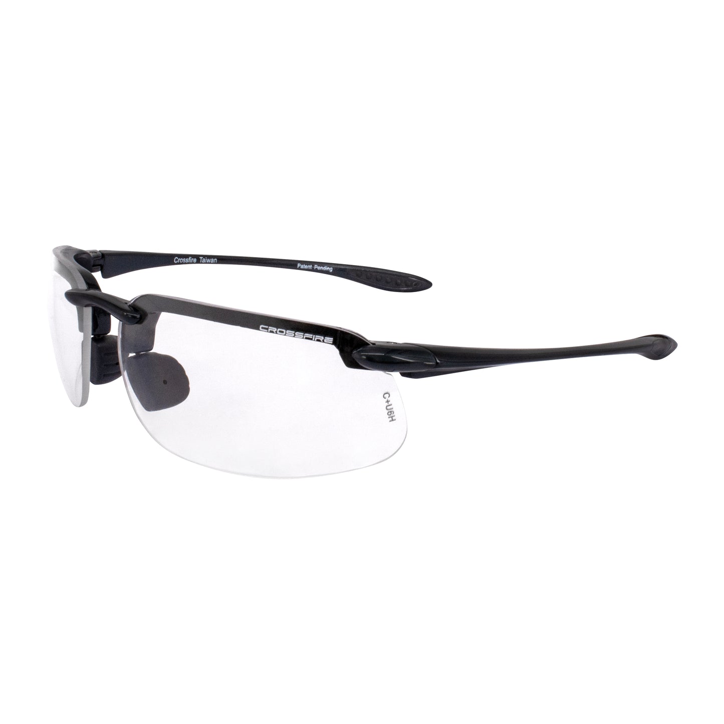 ES4 Premium Safety Eyewear - Crystal Brown Frame - HD Brown Flash Mirror Lens