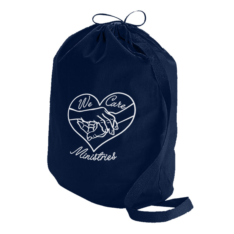 Canvas Drawstring Laundry Bag - Small