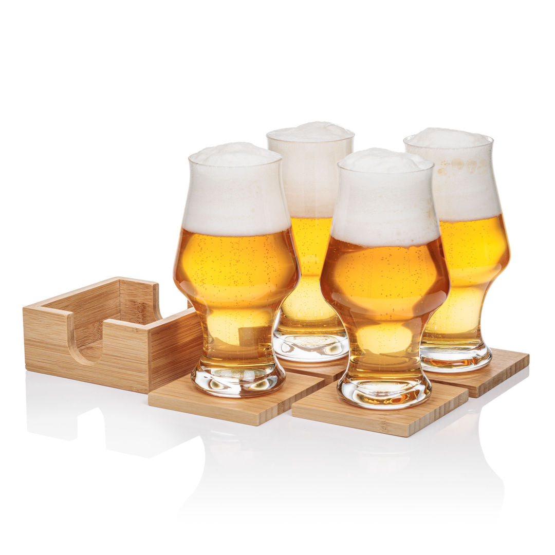Bamboo Coaster Gift Set - Hanover