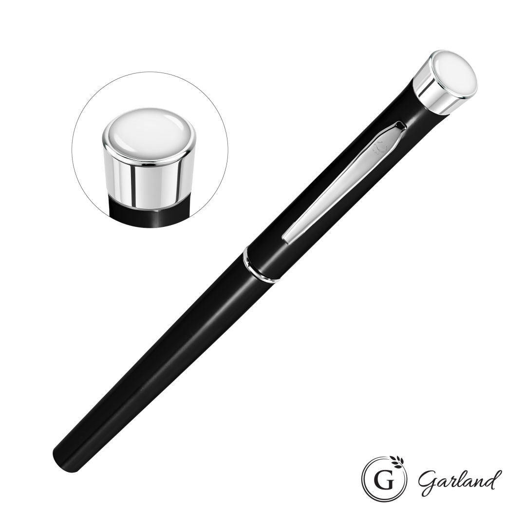 Garland® Color Custom Rollerball Pen - Chrome Accent