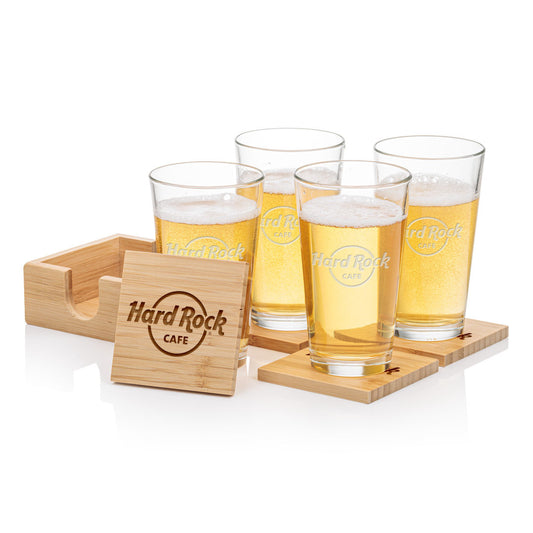 Bamboo Coaster Gift Set - Chelsea