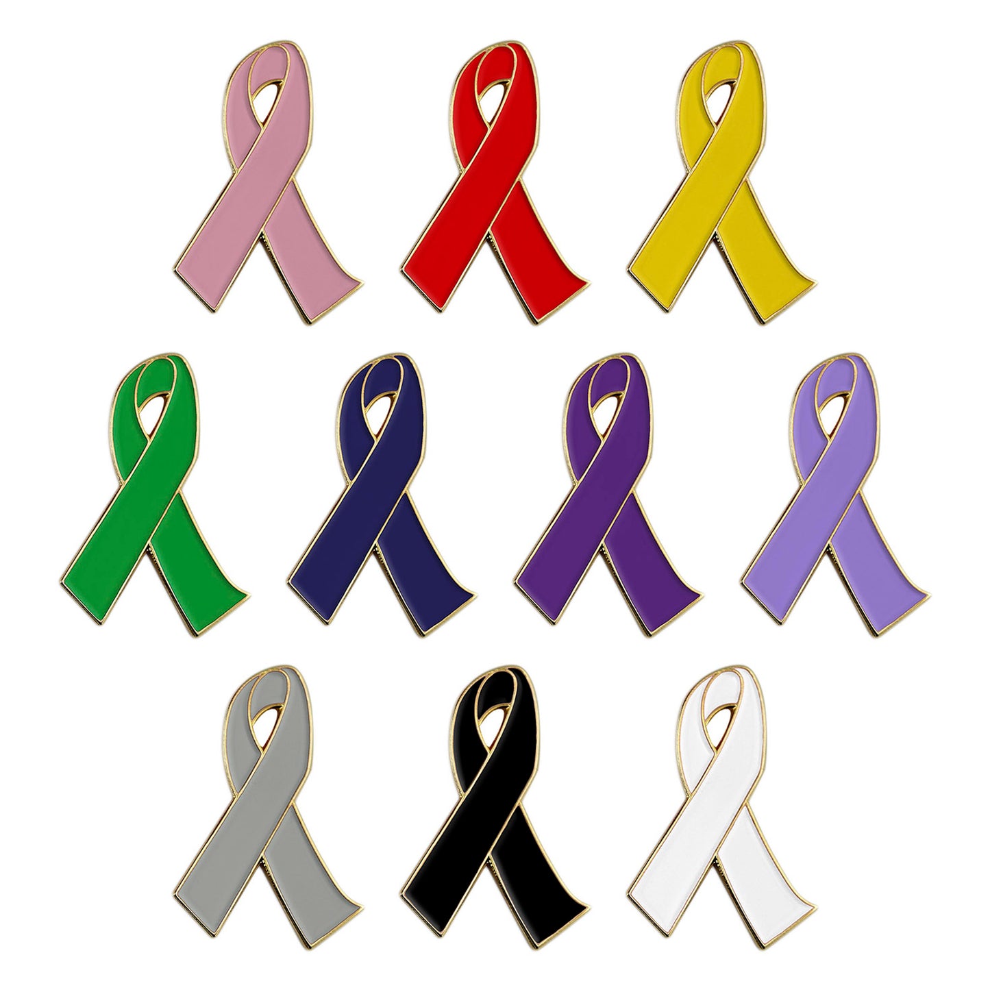 Awareness Ribbon Lapel Pin