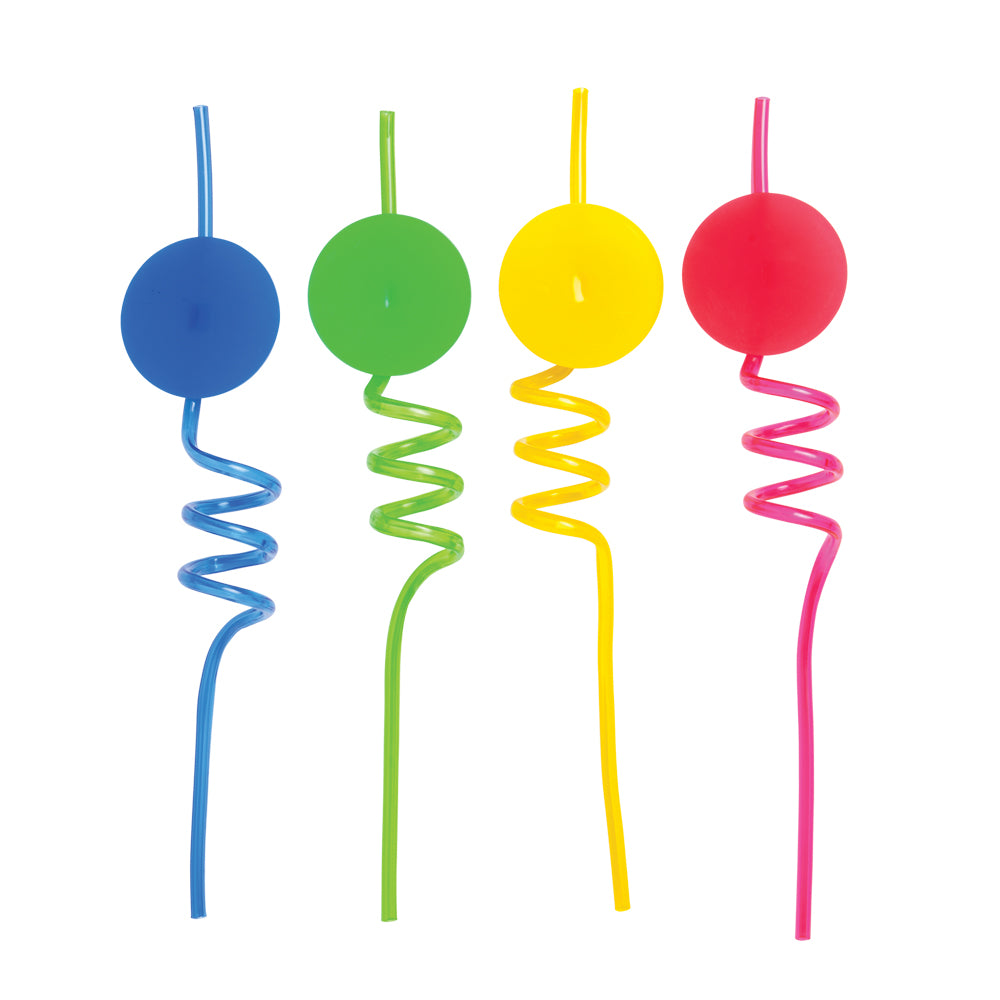 Silly Straws w/ Medallion