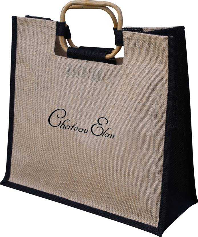 Natural/Black Namaste Tote