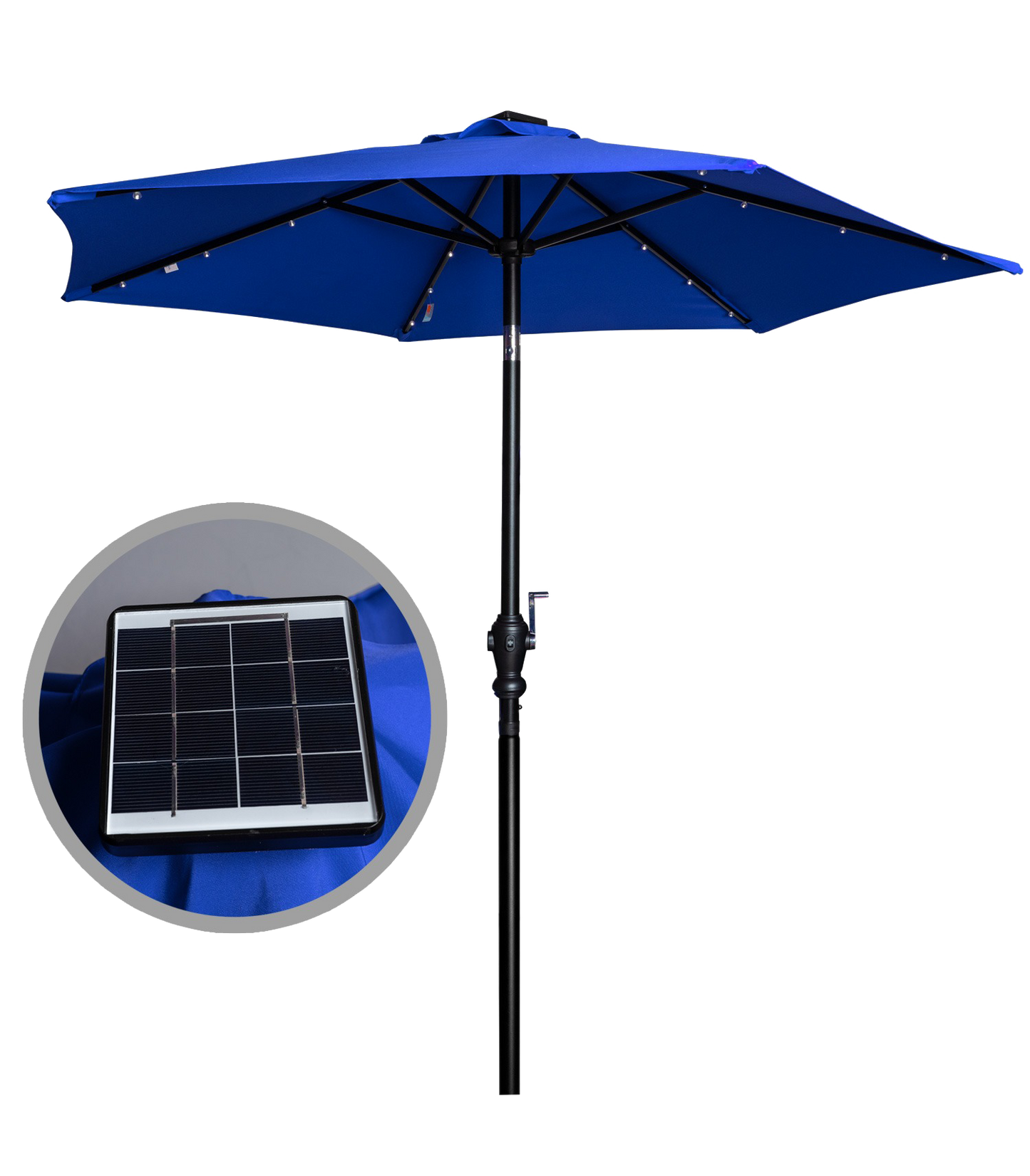 7' LED Market Umbrella