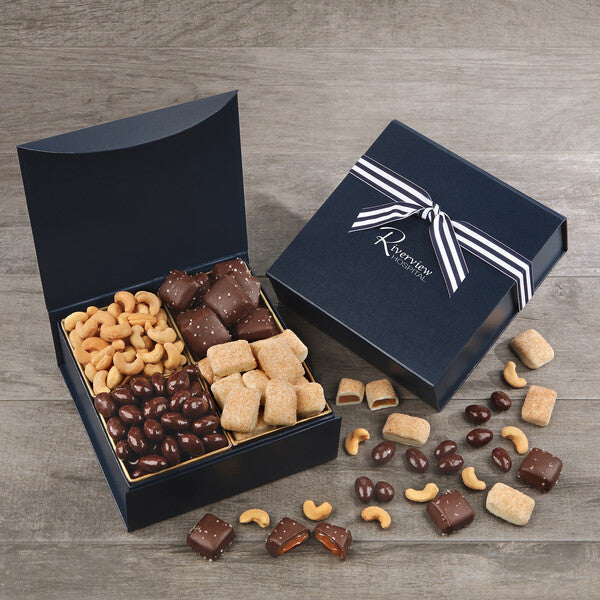 SALE - Navy Magnetic Closure Treasured Assortment