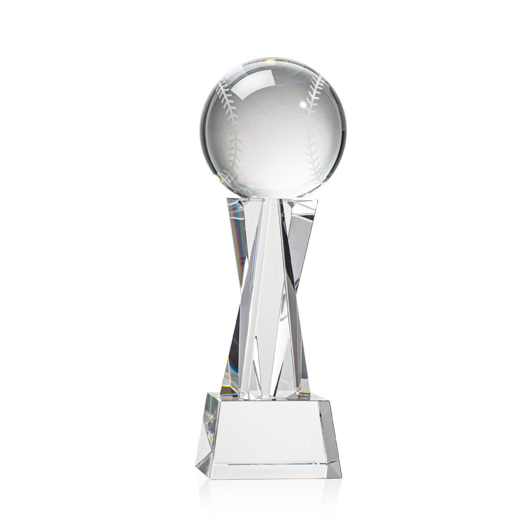 Baseball Award on Grafton Base - Clear