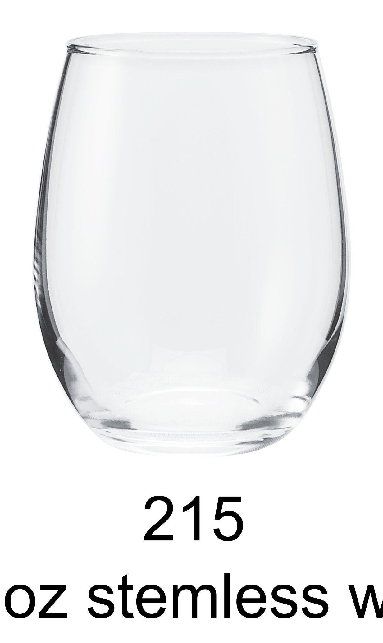 15 oz stemless wine