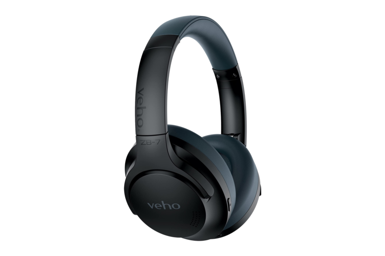 Veho ZB-7 Wireless Noise Canceling Headphones - Black