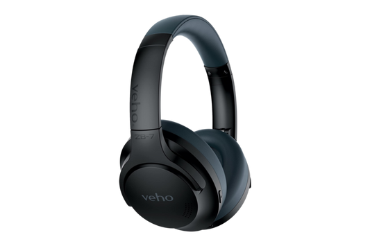 Veho ZB-7 Wireless Noise Canceling Headphones - Black