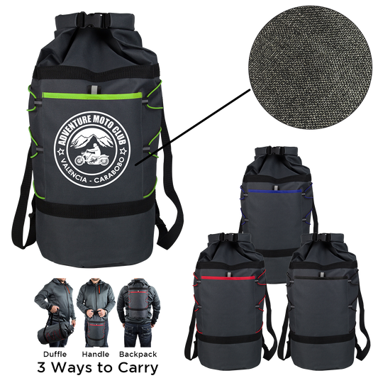 Black Adventure Duffle Bag