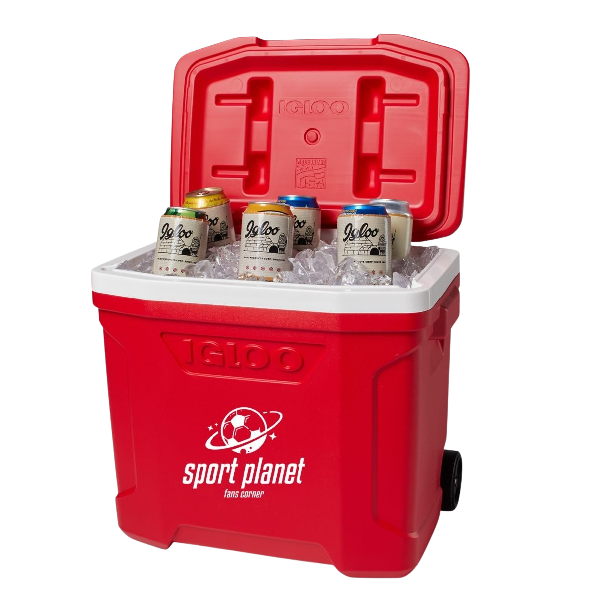 Red/White Igloo Profile II® 28-quart Cooler