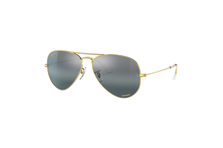 Ray-Ban Polarized Aviator Chromance Sunglasses