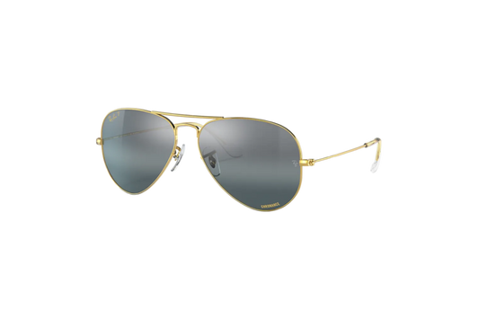 Ray-Ban Polarized Aviator Chromance Sunglasses