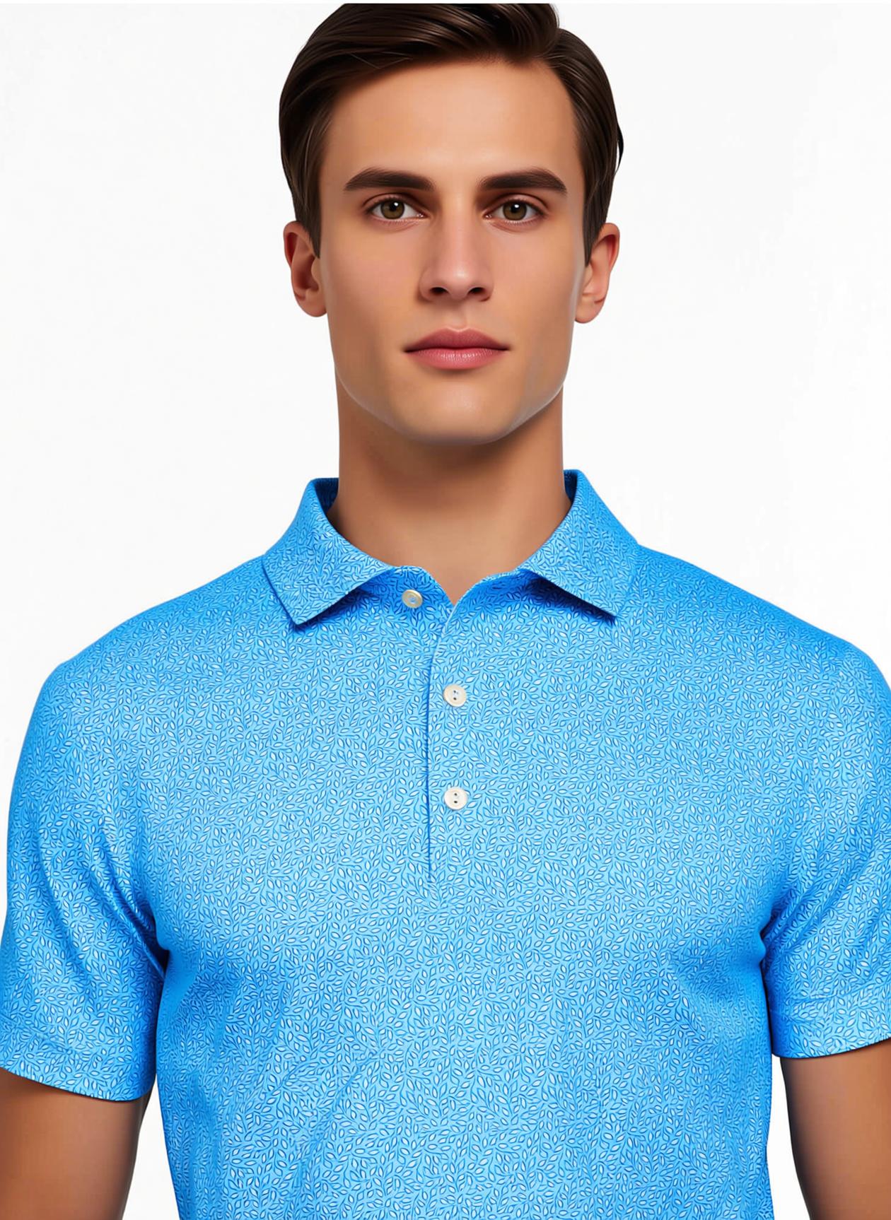 Peter Millar Men's Magnolia Performance Jersey Polo