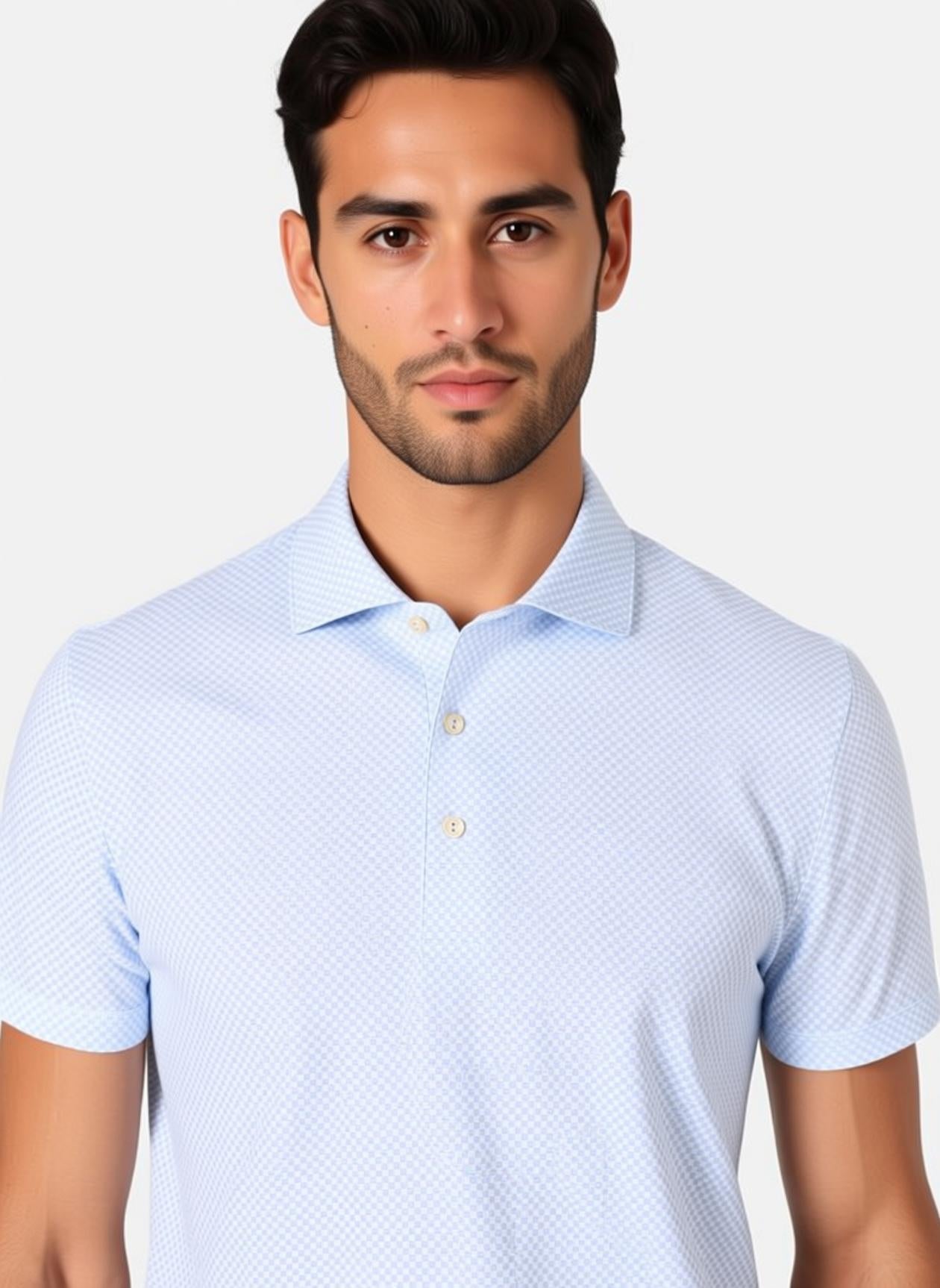 Peter Millar Men's Grant Performance Mesh Polo