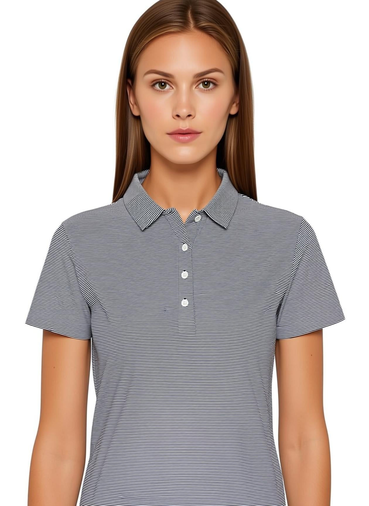 Peter Millar Women's Jubilee Short-Sleeve Button Polo
