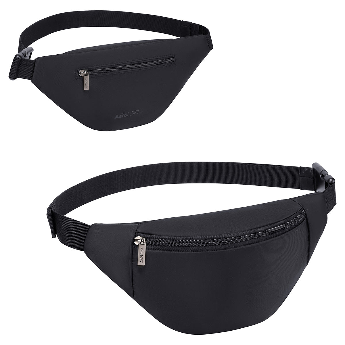 Black AeroLOFT® ECO Anywhere Belt Bag