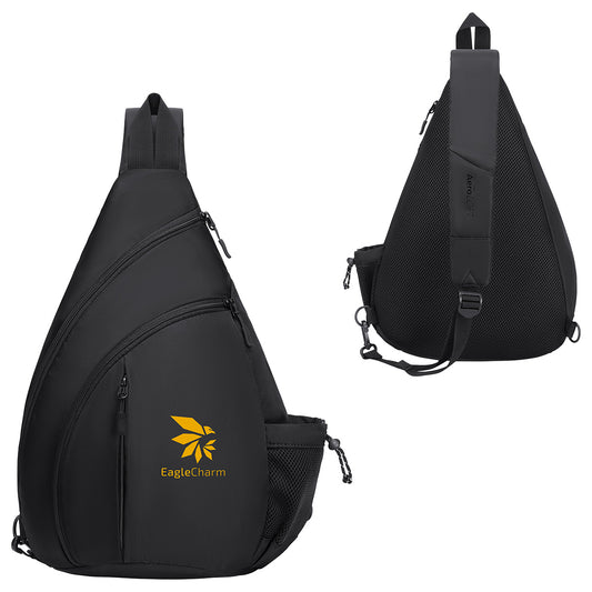 Black AeroLOFT® Metro Crossbody Sling Backpack