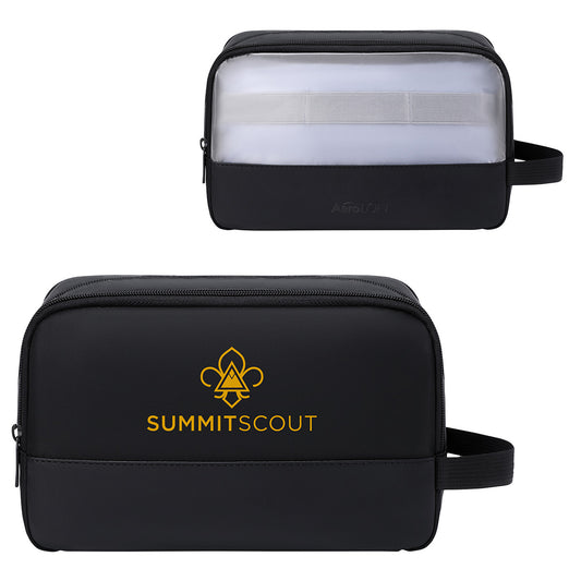 Black AeroLOFT® Wide-Mouth Wet/Dry Toiletry Kit