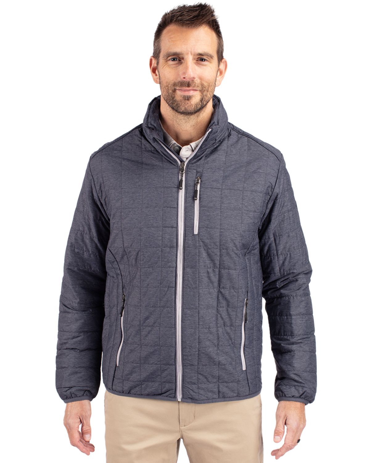 Cutter & Buck Rainier PrimaLoft® Mens Big and Tall Eco Insulated Puffer Jacket Big & Tall