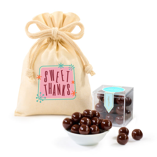 Natural Sugarfina Sea Salt Caramels Candy Cube® Gift Bag