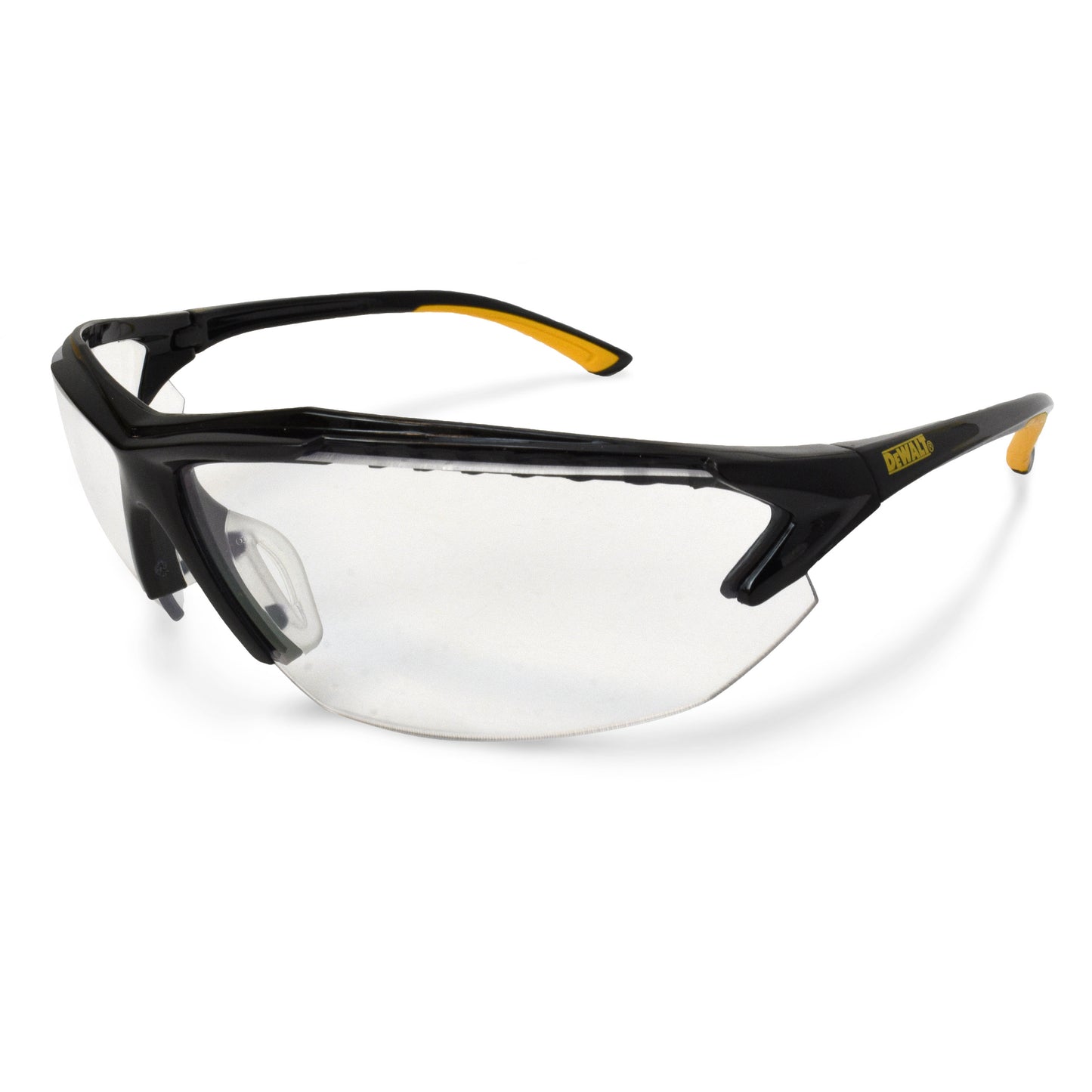 DPG106 Spector™ In-Viz Bifocal Protective Eyewear - Black / Yellow Frame - Clear Lens - 1.5 Diopter