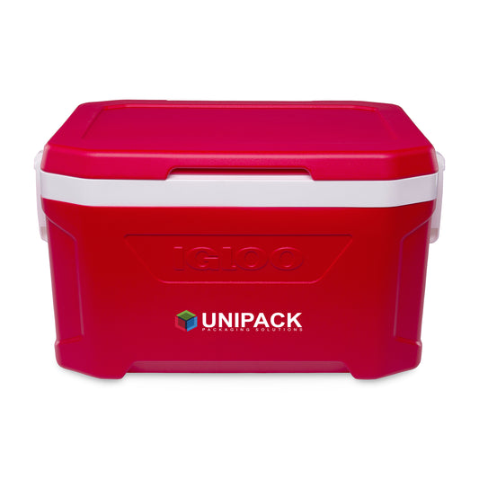 White-Red Star Igloo® Profile II 50 Qt Cooler