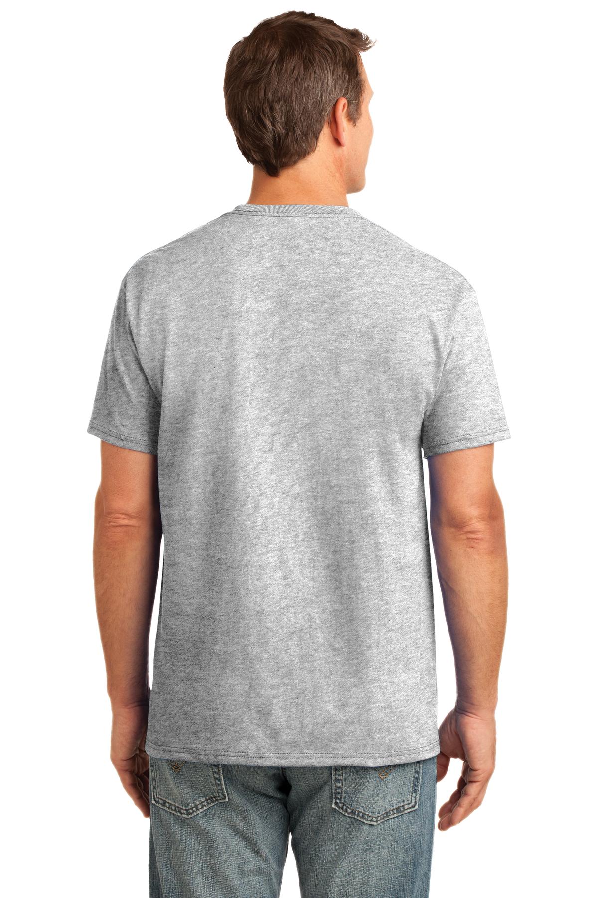 Ash Port & Company Core Cotton Pocket Tee. PC54P