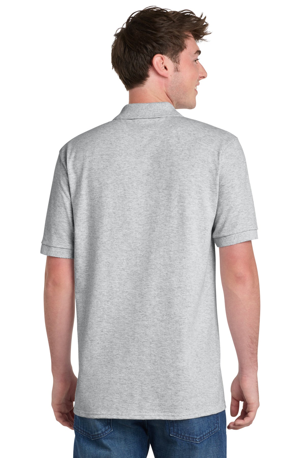 Ash Port & Company Tall Core Blend Jersey Knit Polo. KP55T