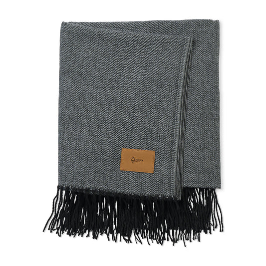 Black Everlasting Throw Blanket