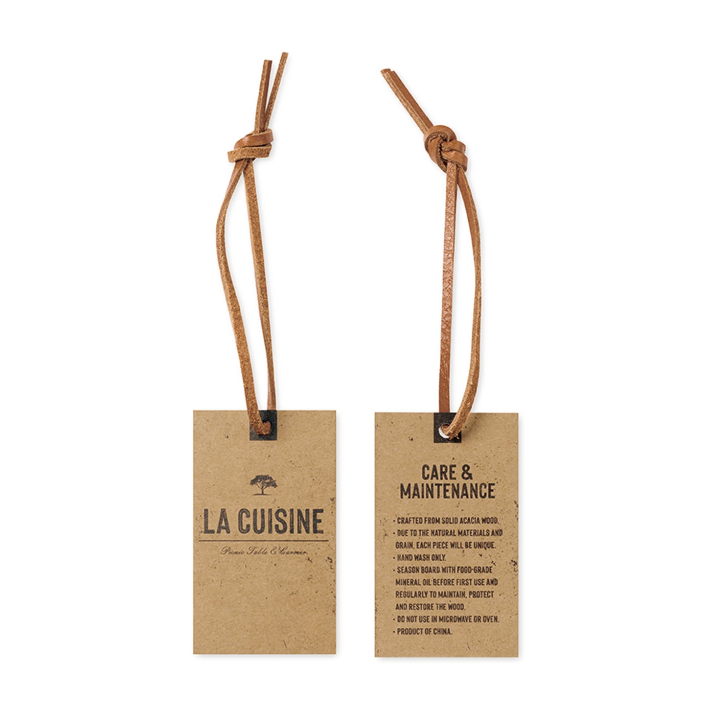 Wood La Cuisine Picnic Table & Carrier
