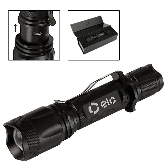 USB Rechargeable Triple Output LED