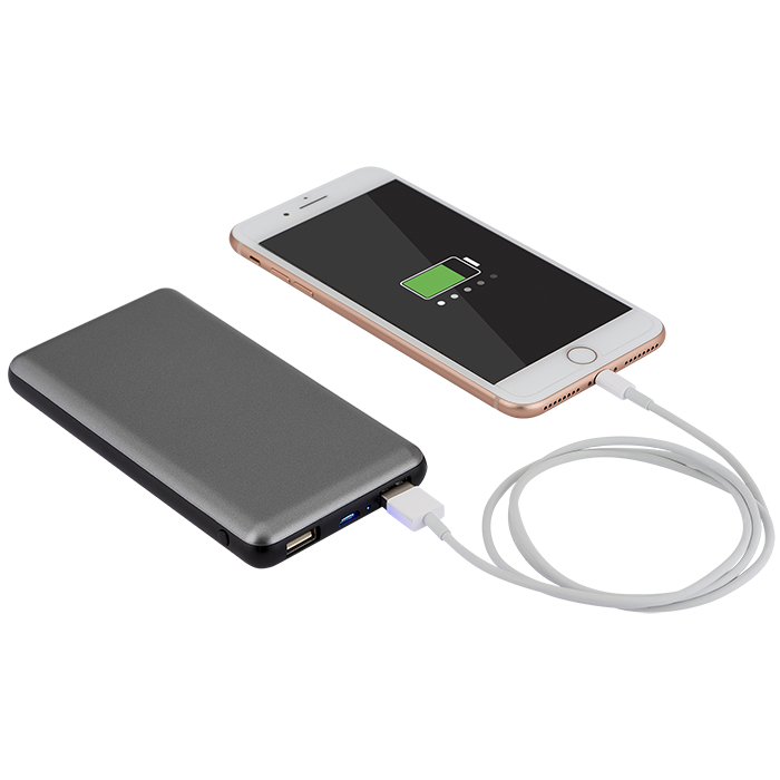 UL Certified Glow Power Bank – 8000 mAh