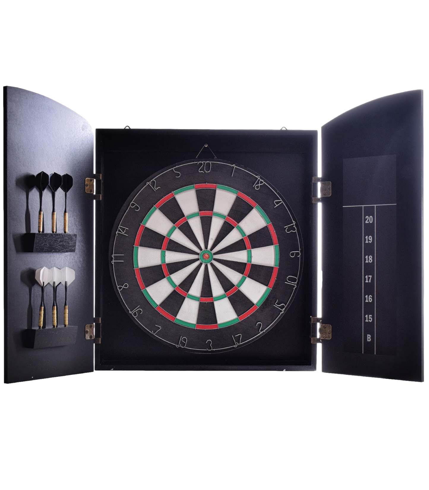 Dartboard with Cabinet