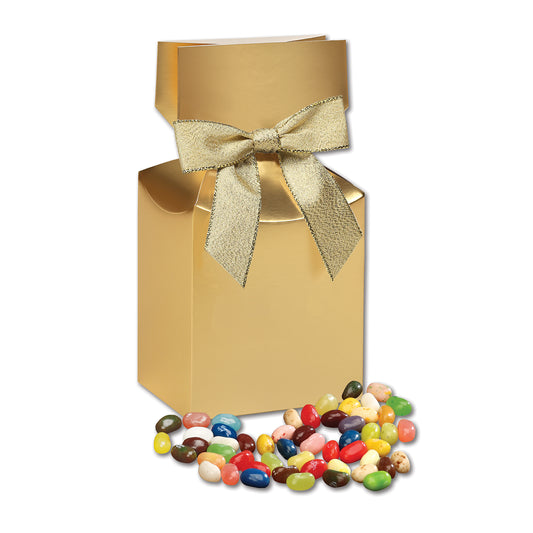 Jelly Belly Jelly Beans in Gold Premium Delights Gift Box