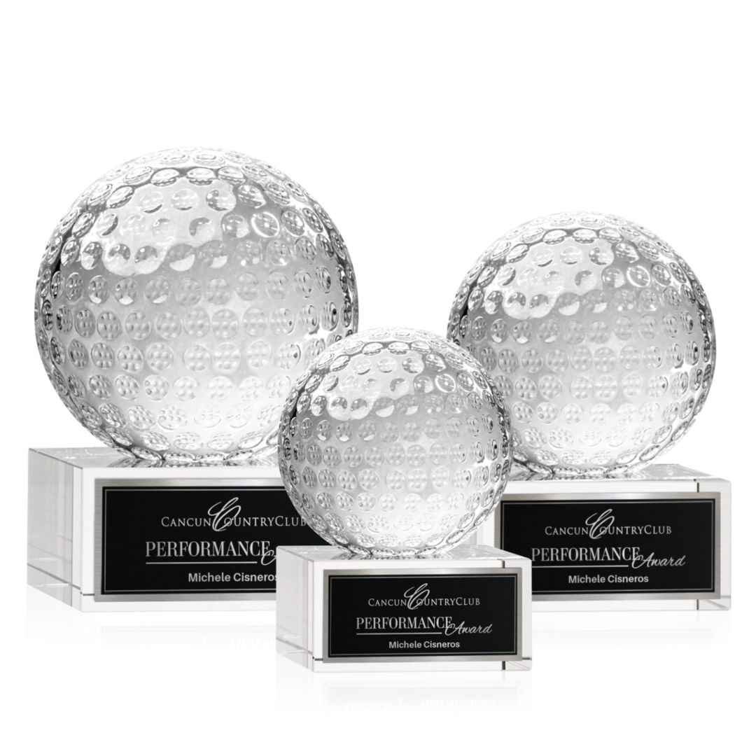 Golf Ball Award on Hancock Base