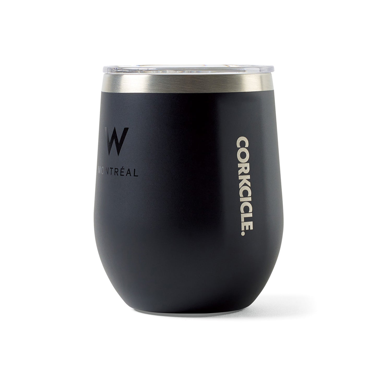 Matte Black CORKCICLE® Stemless Wine Cup - 12 Oz.